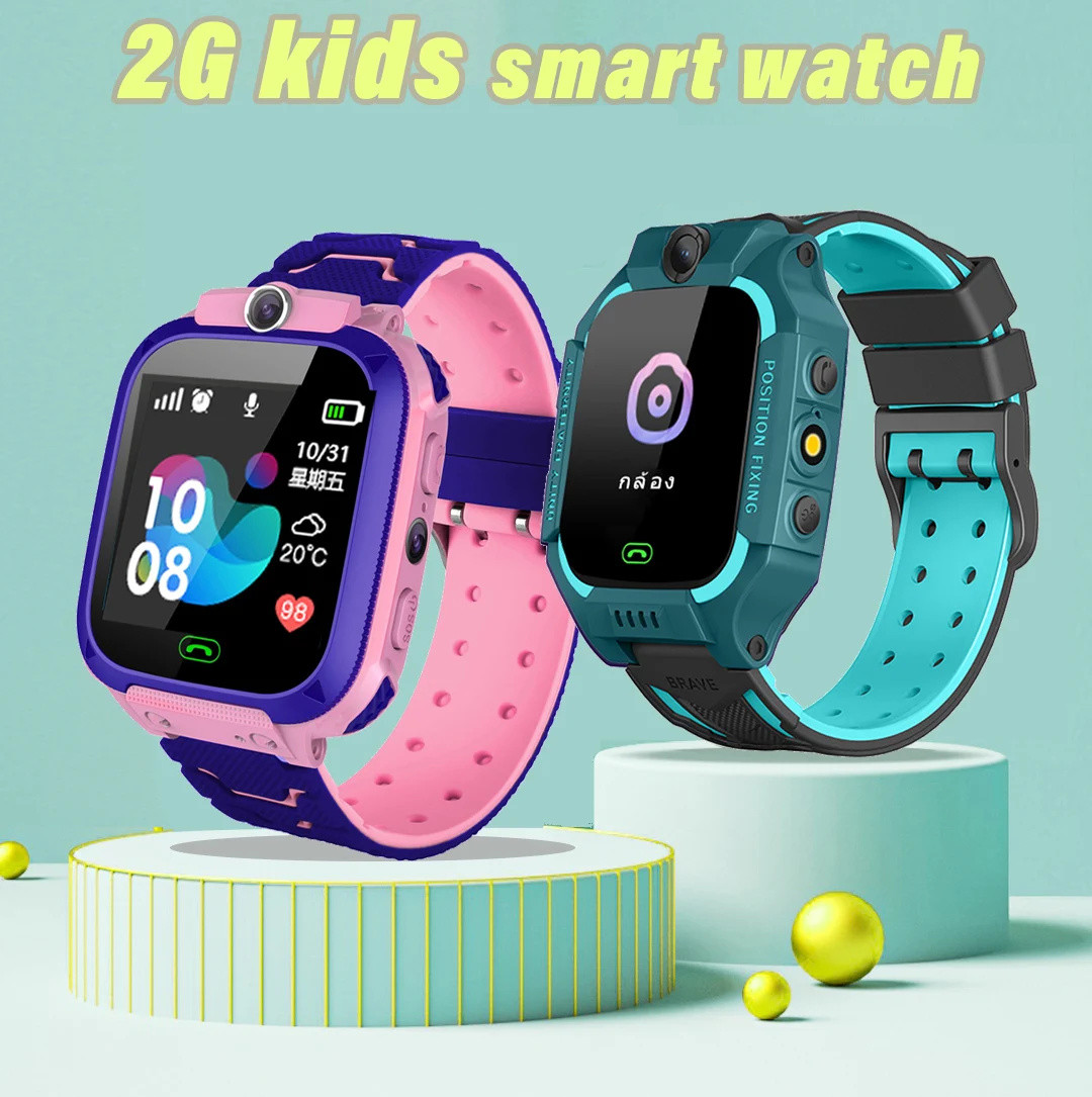 Smartwatch Watches For Kids - Montre intelligente étanche pour enfants, Q12,