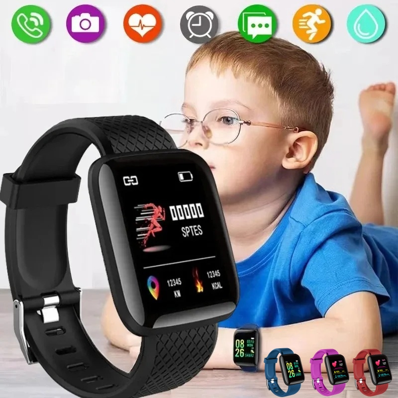 Smartwatch Digital Watches For Kid Girl - Montre intelligente Sport Fitness enfants horloge