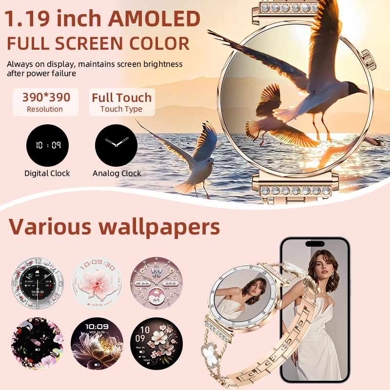 Nouvelle montre connectée LIGE - Watches Ladies Smartwatch avis et prix