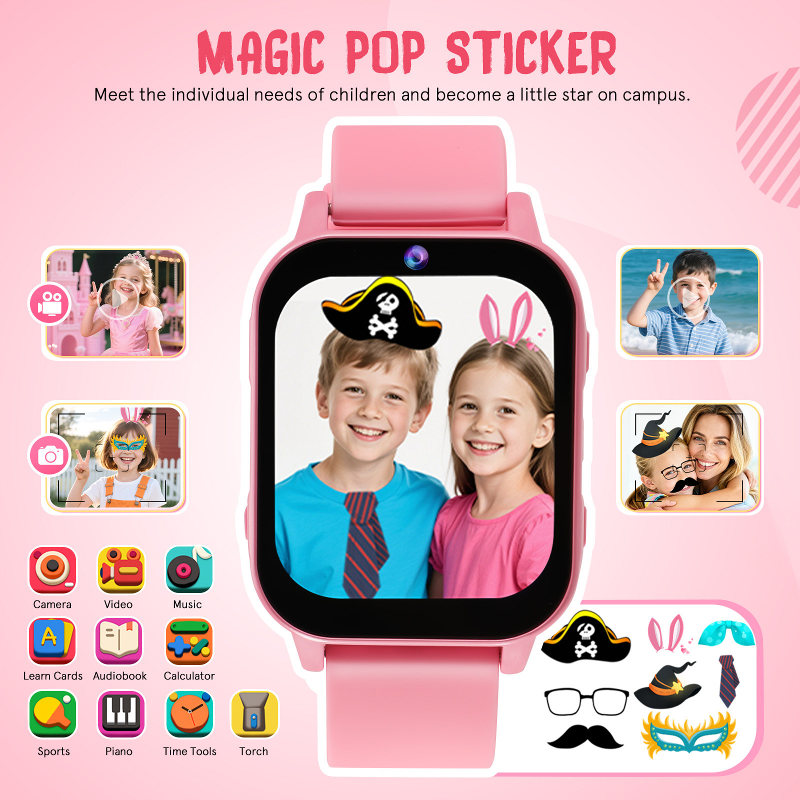 Montre intelligente pour enfan - Smartwatch Watches For Kids avis et prix