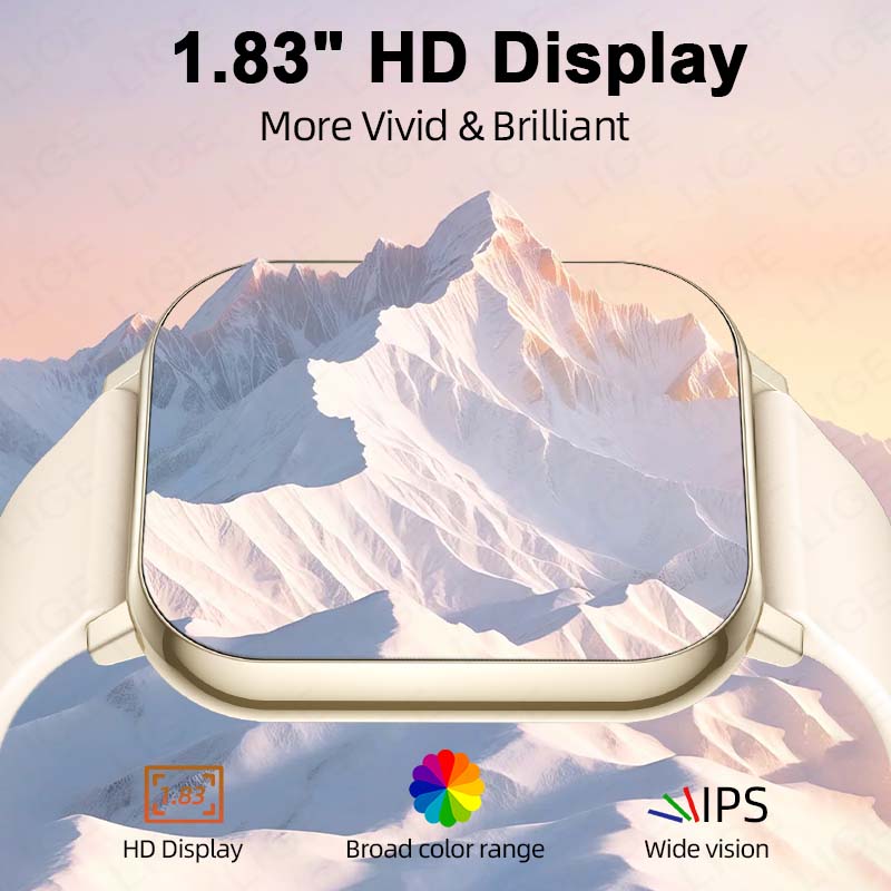 LIGE – montre connectée HD pou - Smartwatch Watches Price avis et prix