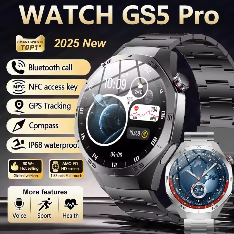 Montre connectée originale GS5 - Smartwatch Watches For Women With Gps avis et prix